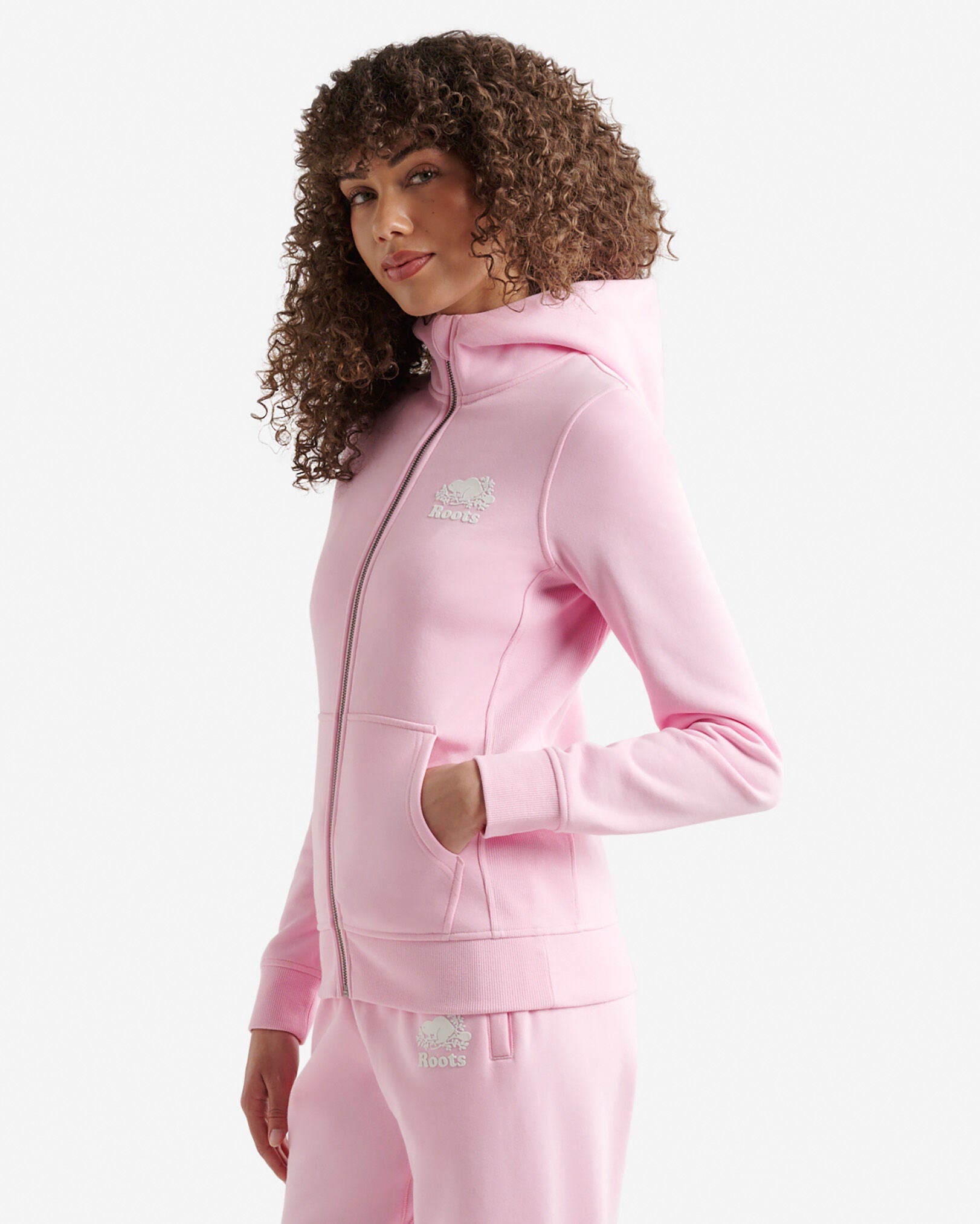 Organic Cooper Slim Full Zip Hoodie