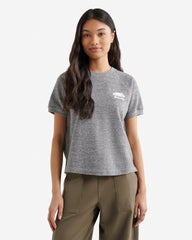 Organic Cooper Short Sleeve Terry Top