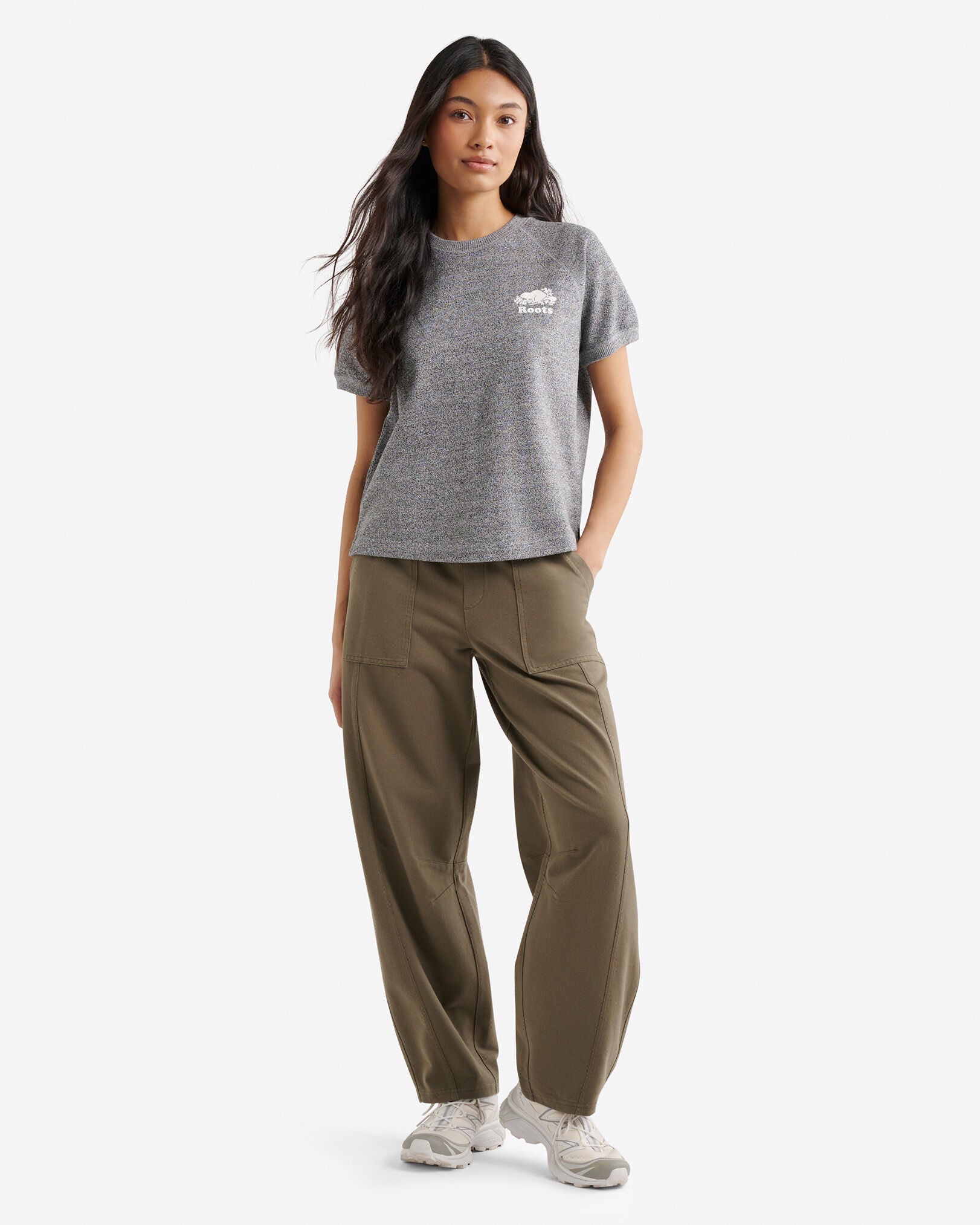 Organic Cooper Short Sleeve Terry Top