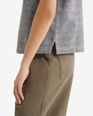 Organic Cooper Short Sleeve Terry Top