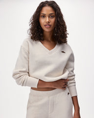 Beavermark V-Neck Top