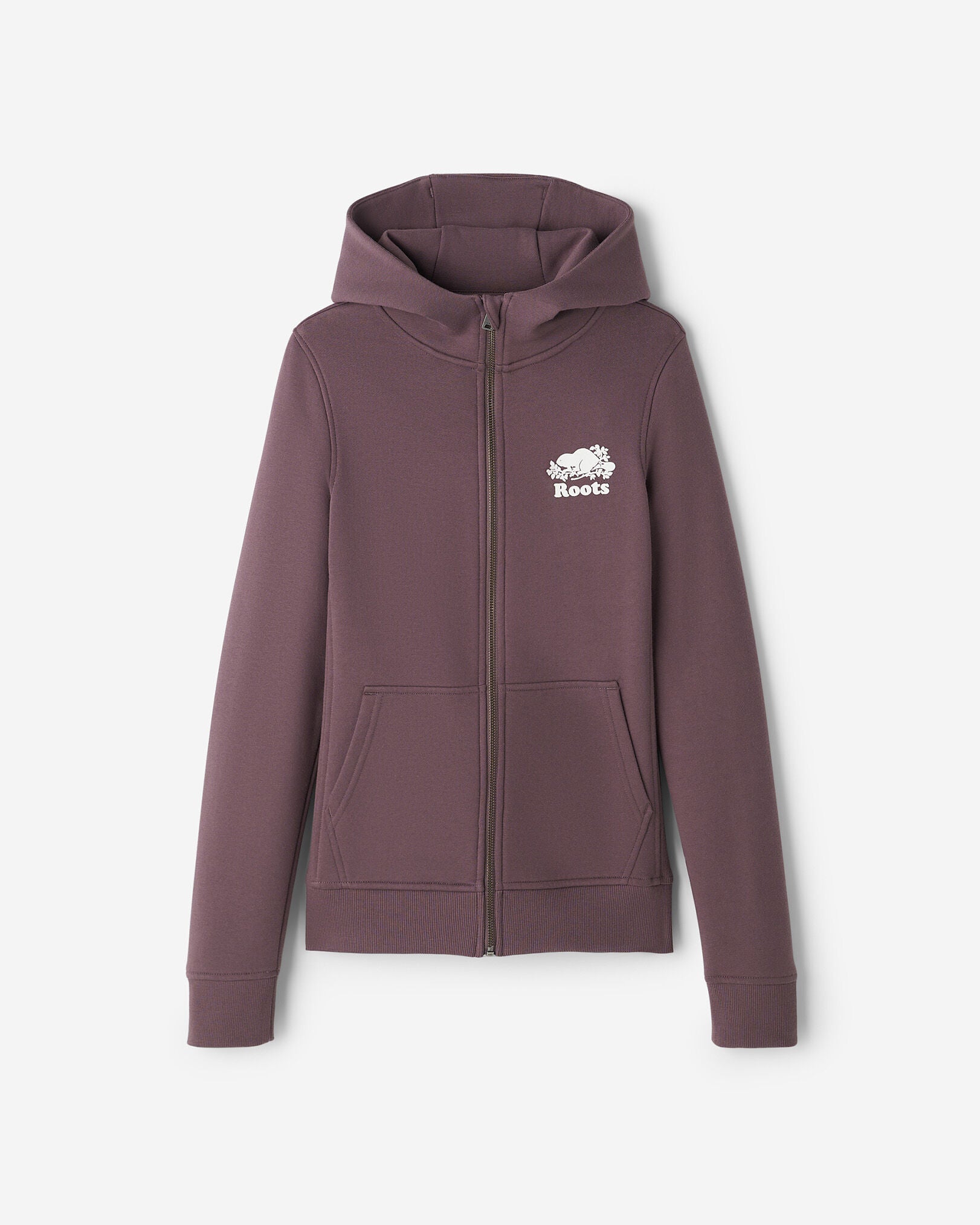 Organic Cooper Slim Full Zip Hoodie