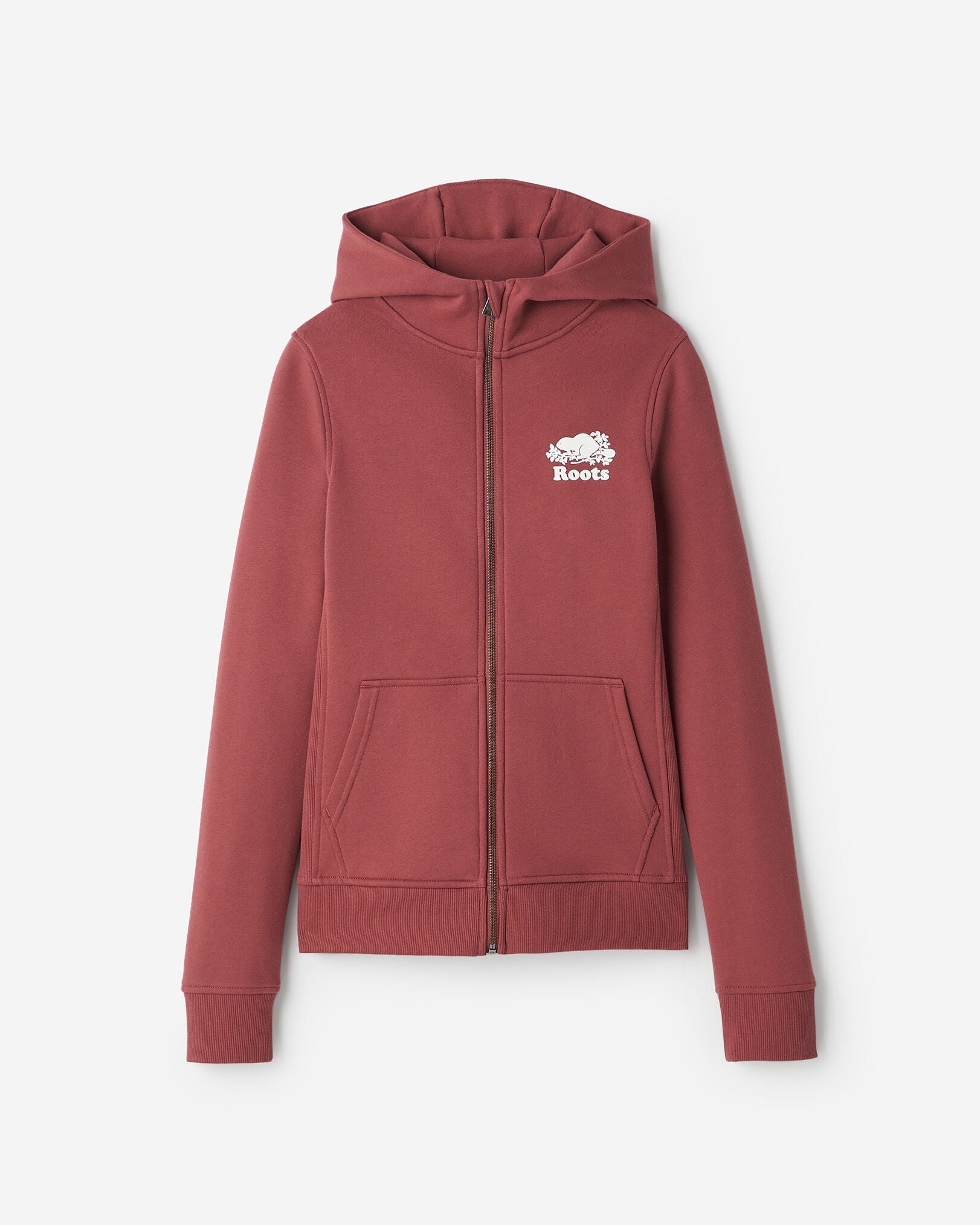 Organic Cooper Slim Full Zip Hoodie