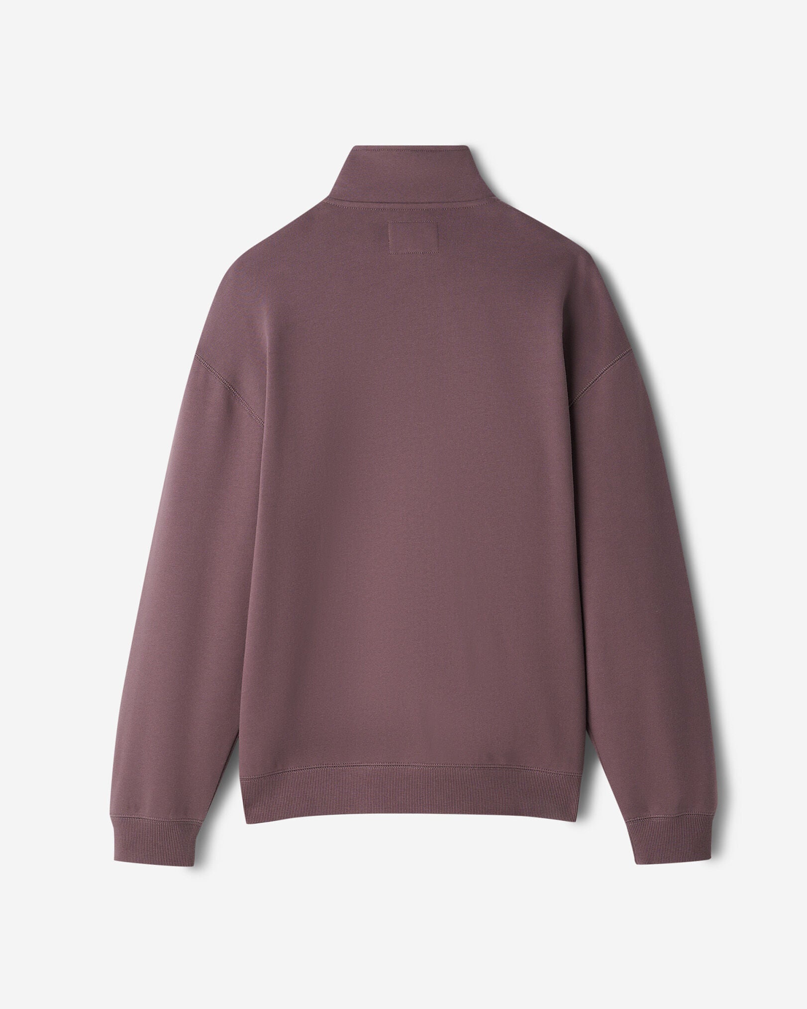 Organic Cooper Relaxed Quarter Zip Stein