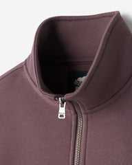 Organic Cooper Relaxed Quarter Zip Stein