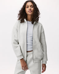 Cloud Long Full Zip Hoodie