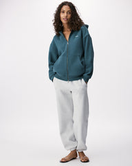 Cloud Long Full Zip Hoodie