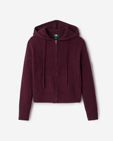 Bowen Cable Knit Full Zip Hoodie