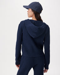 Bowen Cable Knit Full Zip Hoodie