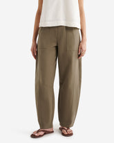 Welland Knit Twill Barrel Pant