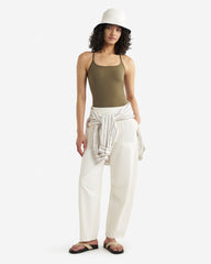Welland Knit Twill Barrel Pant