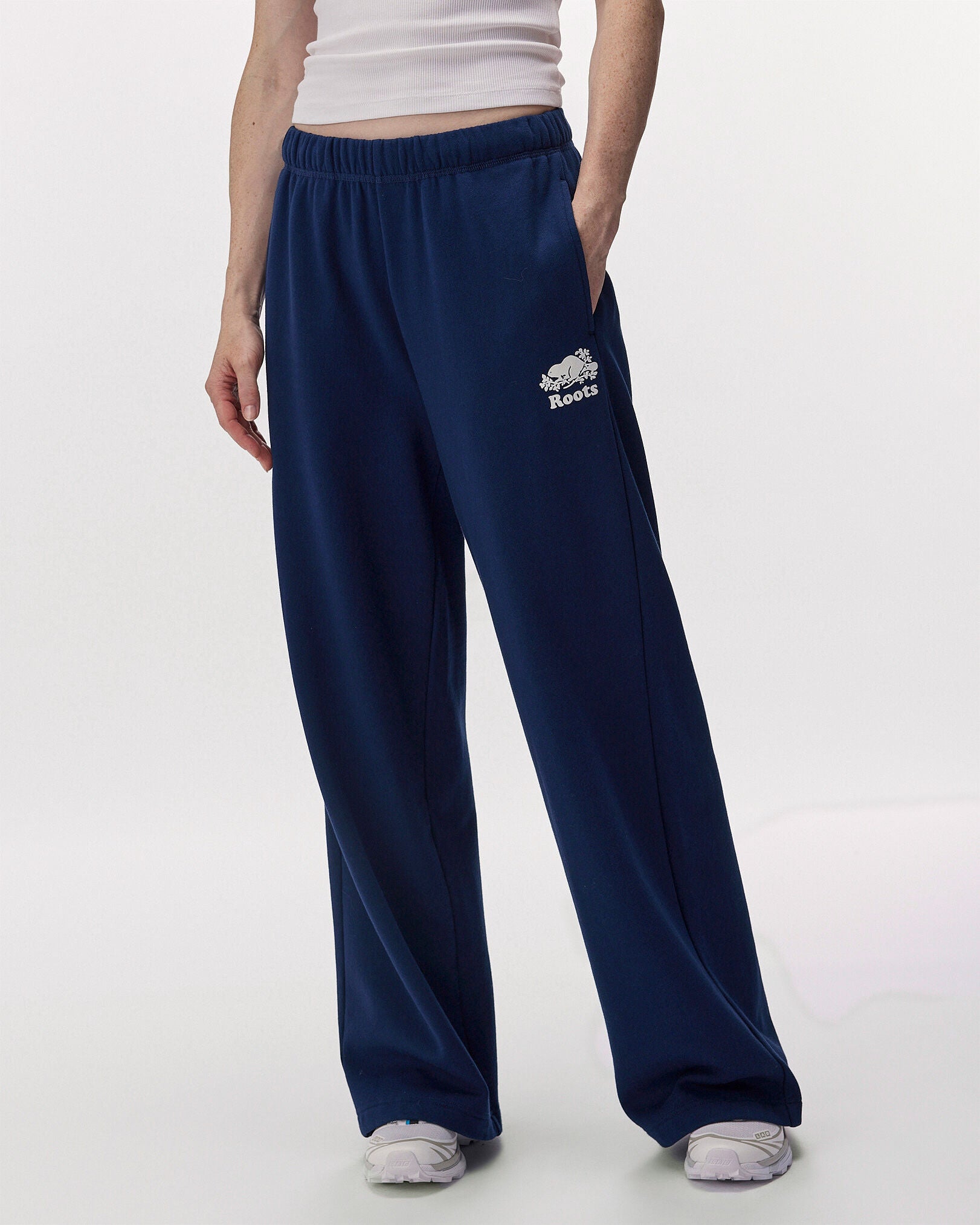 Organic Cooper Wide Leg Sweatpant
