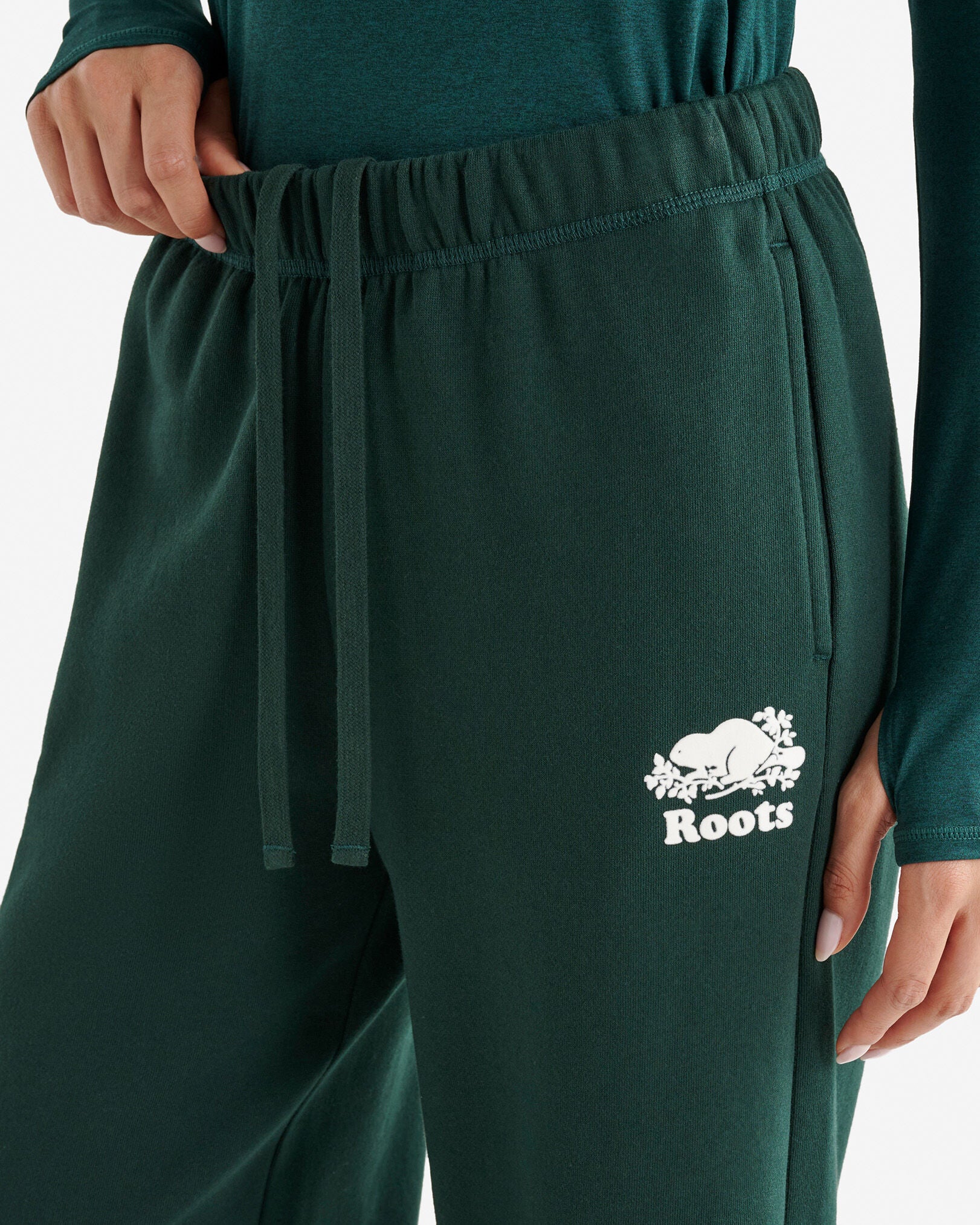 Organic Cooper Wide Leg Sweatpant