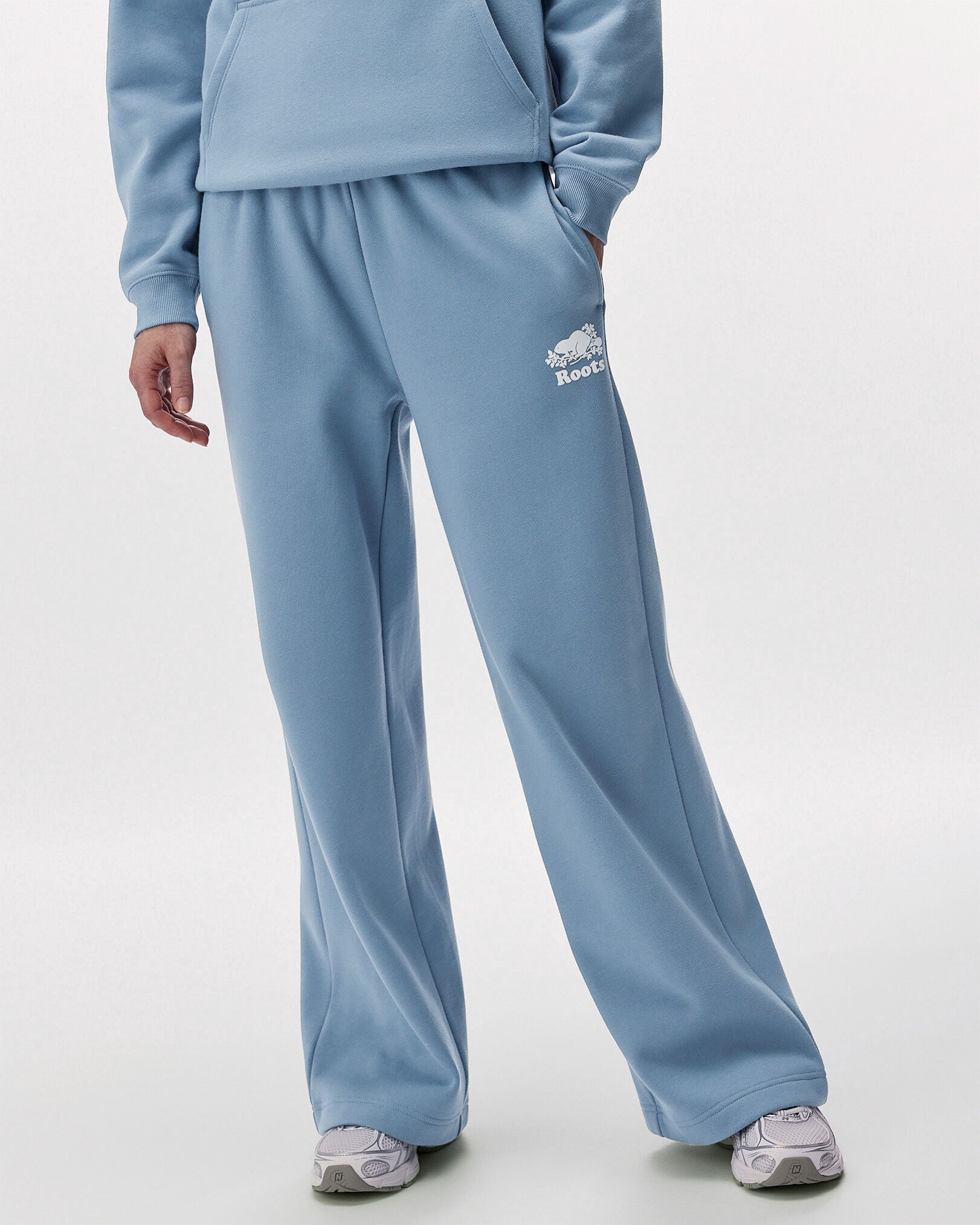 Organic Cooper Wide Leg Sweatpant