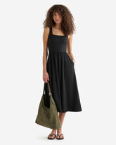 Renew Knit Square Neck Dress