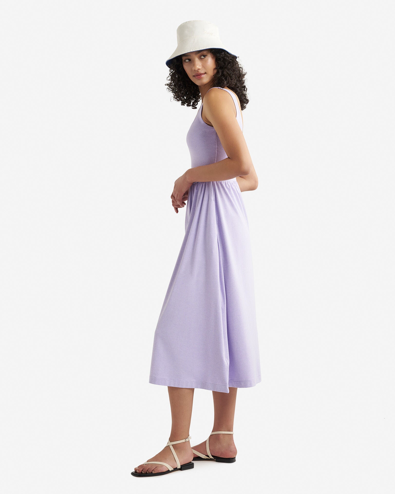 Renew Knit Square Neck Dress