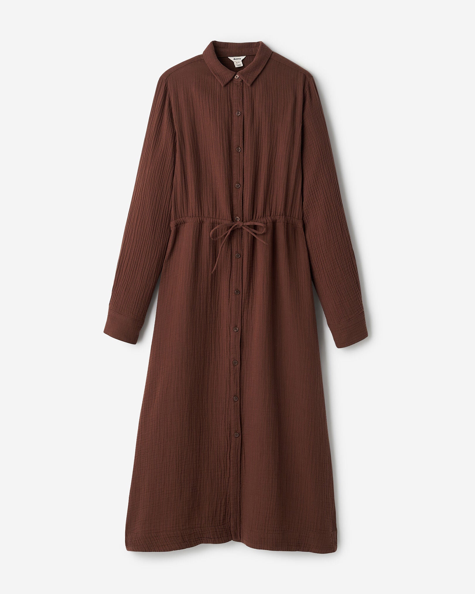 Isla Cotton Gauze Shirt Dress