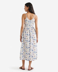 Isla Cotton Gauze Smocked Dress