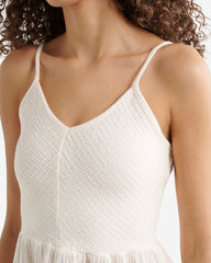 Isla Cotton Gauze Smocked Dress
