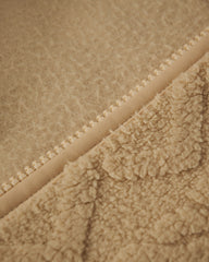 Cable Shearling Fleece Quarter Zip