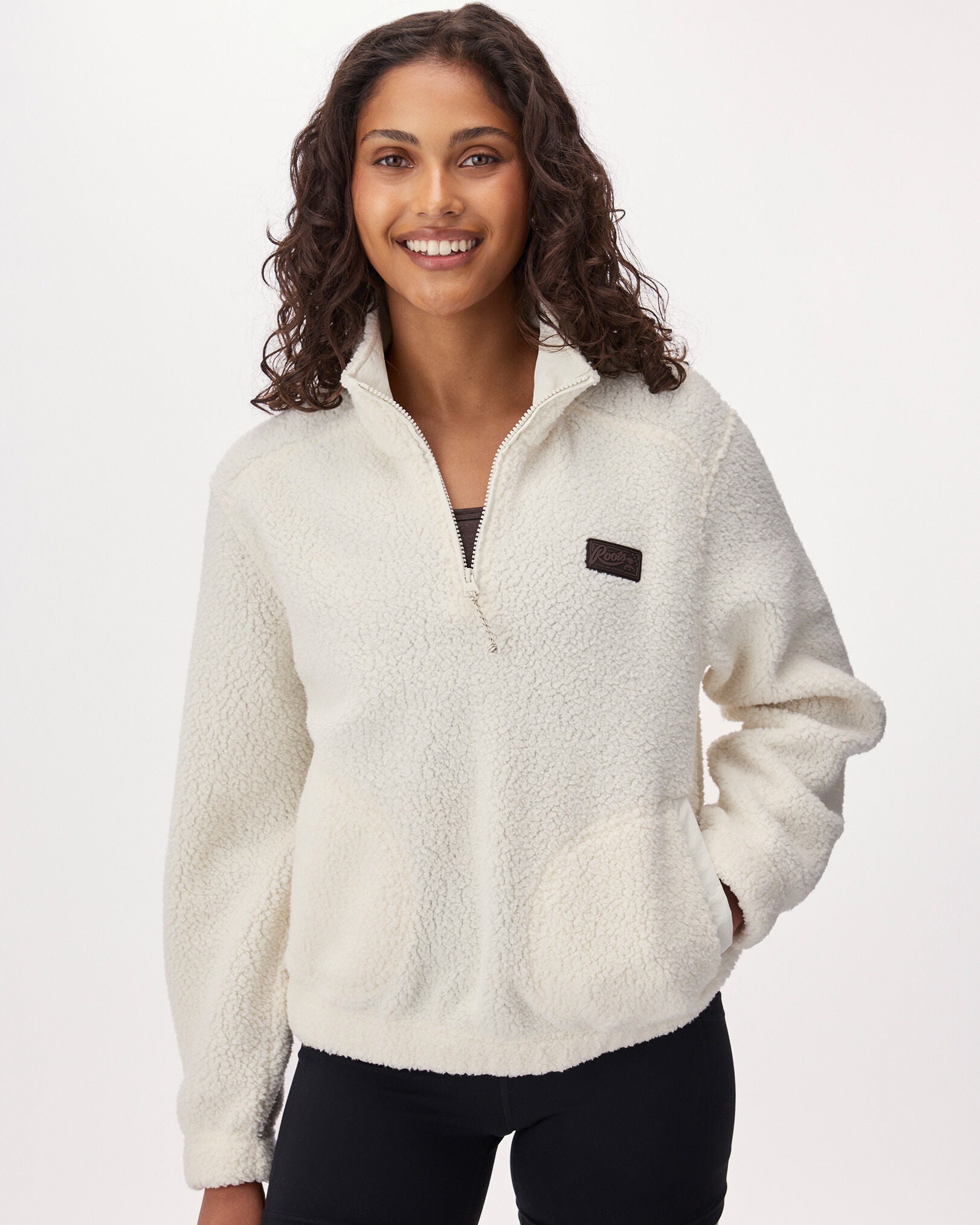 Alta Shearling Fleece Quarter Zip