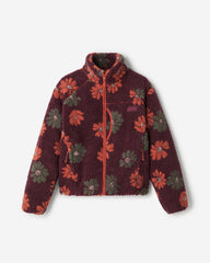 Alta Shearling Fleece Floral Jacket