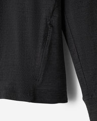 Active Textured Quarter Zip Hoodie