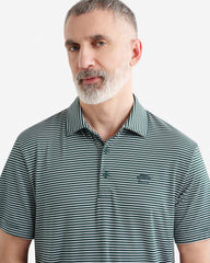 Renew Knit Striped Polo