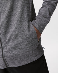 Active Textured Full Zip Hoodie