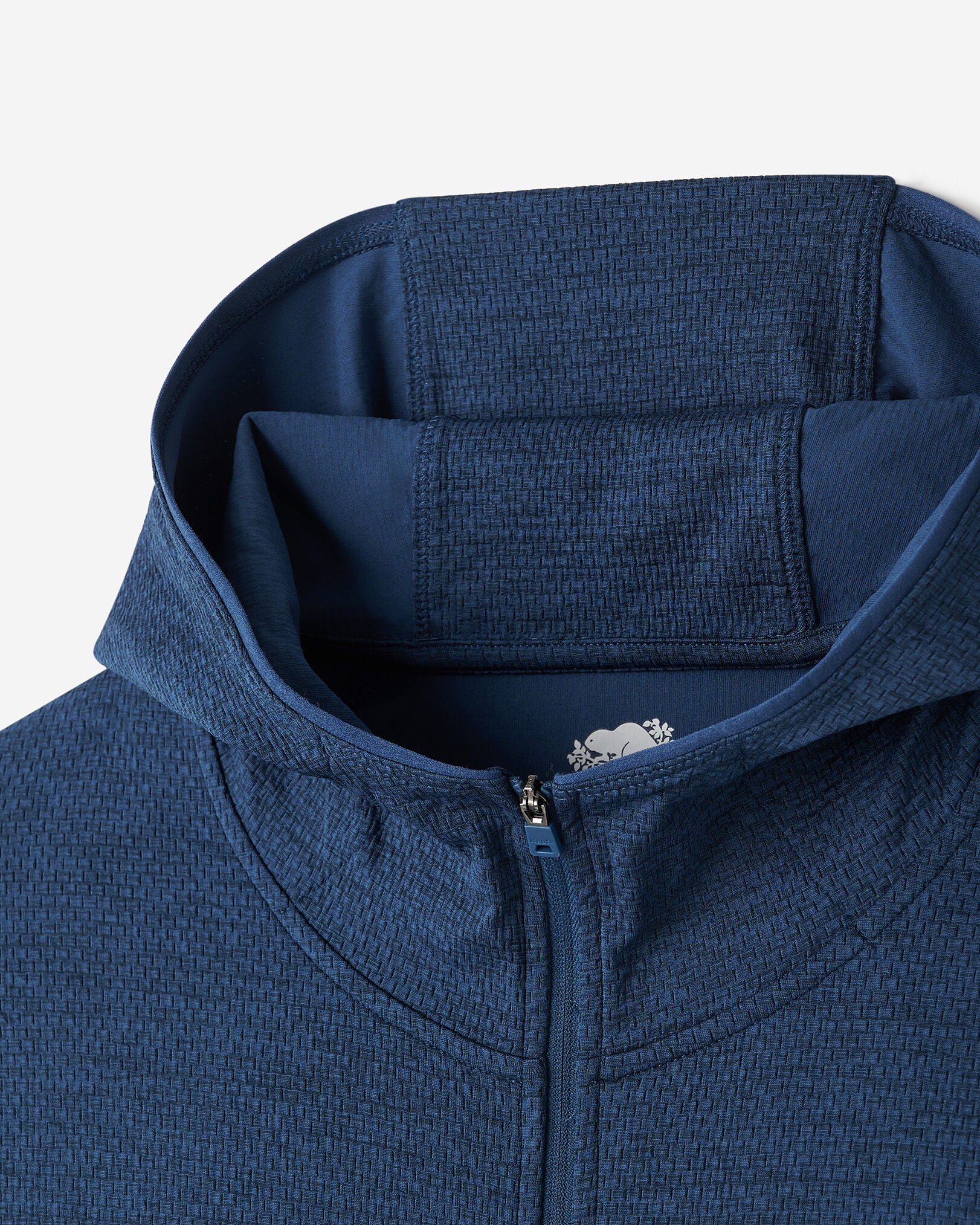 Active Textured Full Zip Hoodie