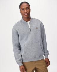 Beavermark Ribbed Collar Quarter Zip