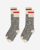 Adult Classic Cotton Cabin Sock 2 Pack
