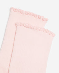 Womens Alice Ruffle Quarter Top Sock