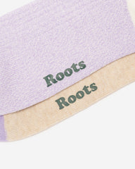 Adult Cotton Cabin Ankle Sock 2 Pack