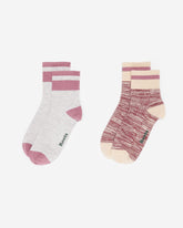 Adult Cotton Cabin Ankle Sock 2 Pack