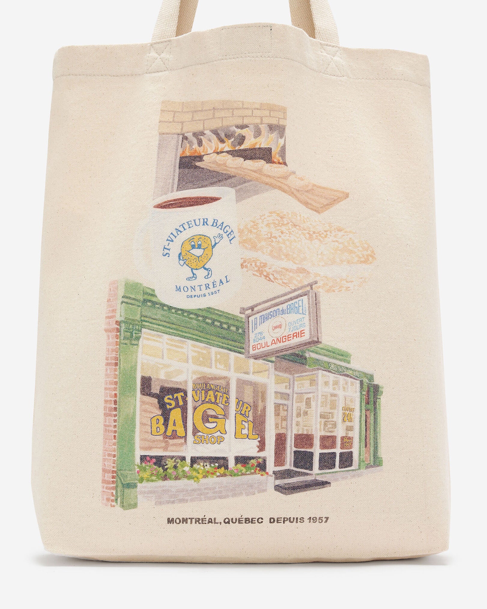 Roots X St-Viateur Tote