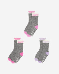 Baby & Toddler Cabin Ankle Sock 3 Pack