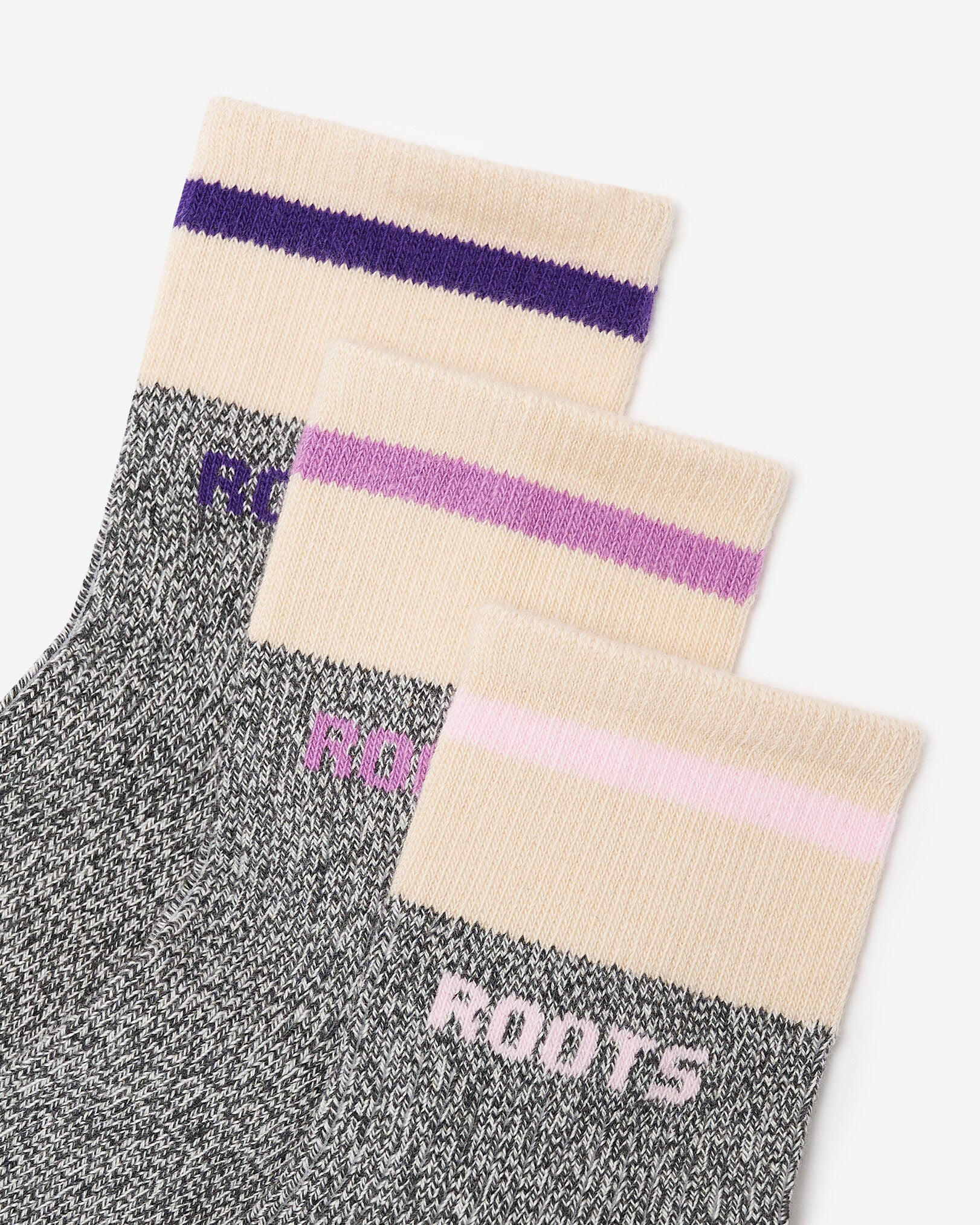 Kids Cabin Ankle Sock 3 Pack