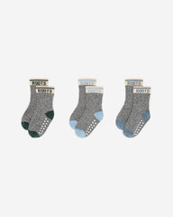 Baby & Toddler Cabin Ankle Sock 3 Pack