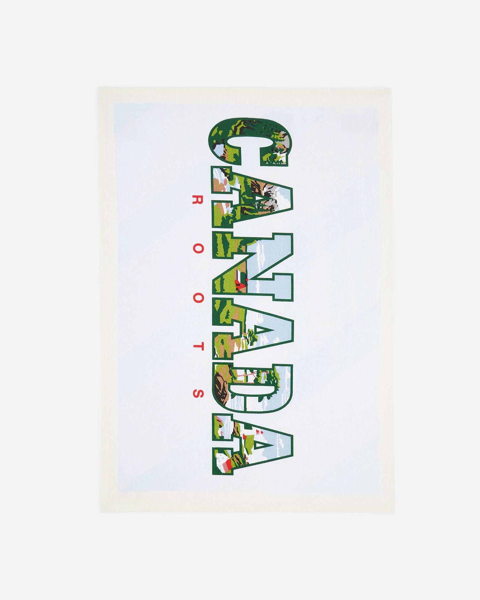 Greetings From Canada Tea Towel