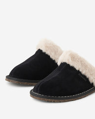 Womens Mule Suede Slipper