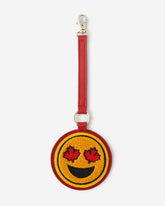Maple Leaf Smiley Charm