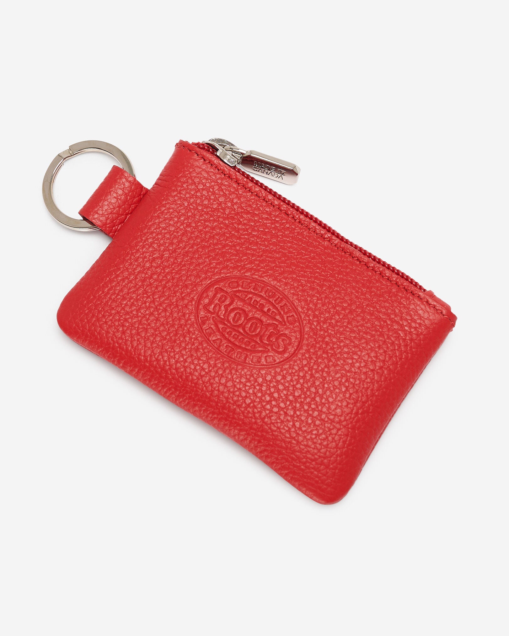 Maple Leaf Top Zip Pouch Cervino