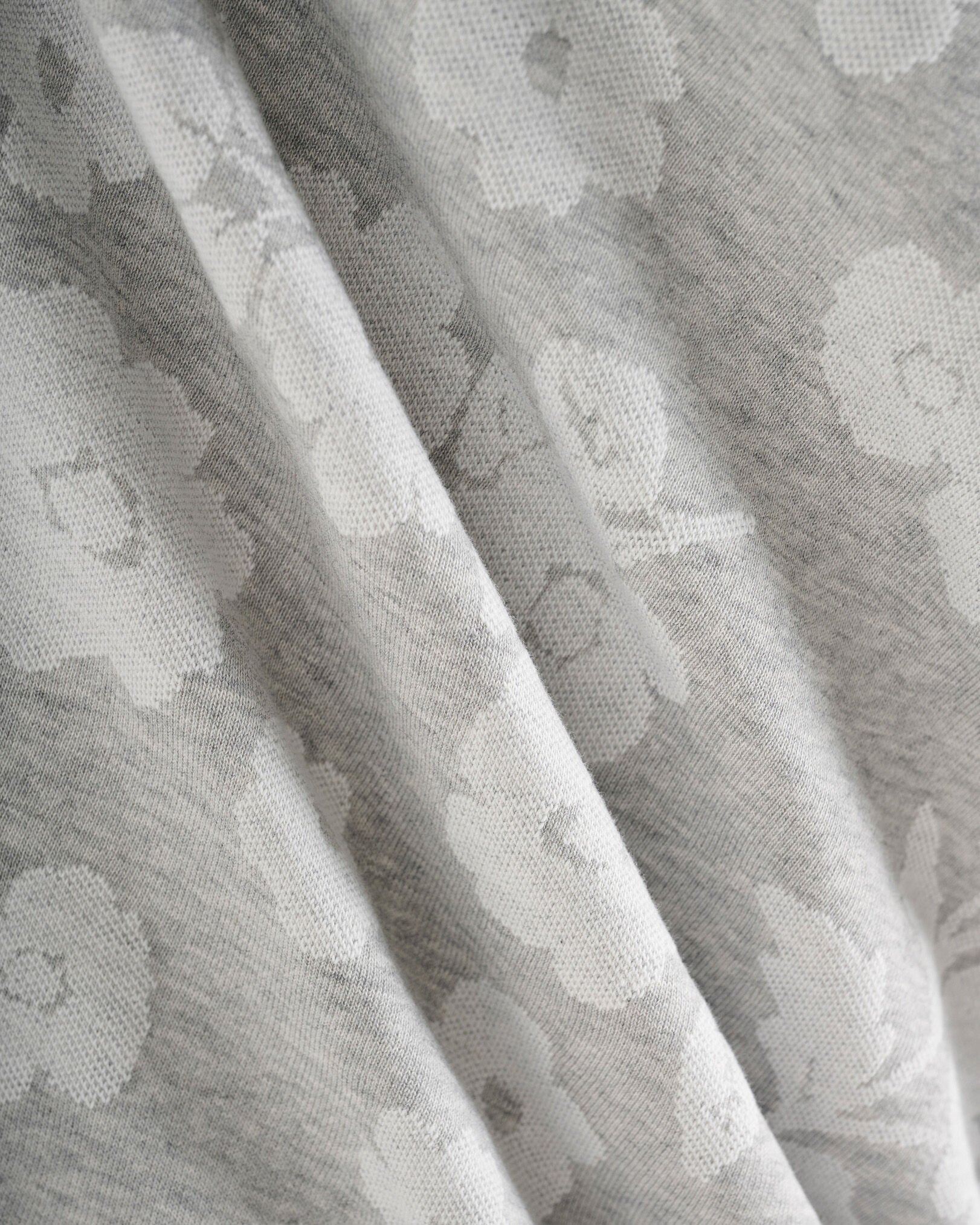 Floral Jacquard Hoodie