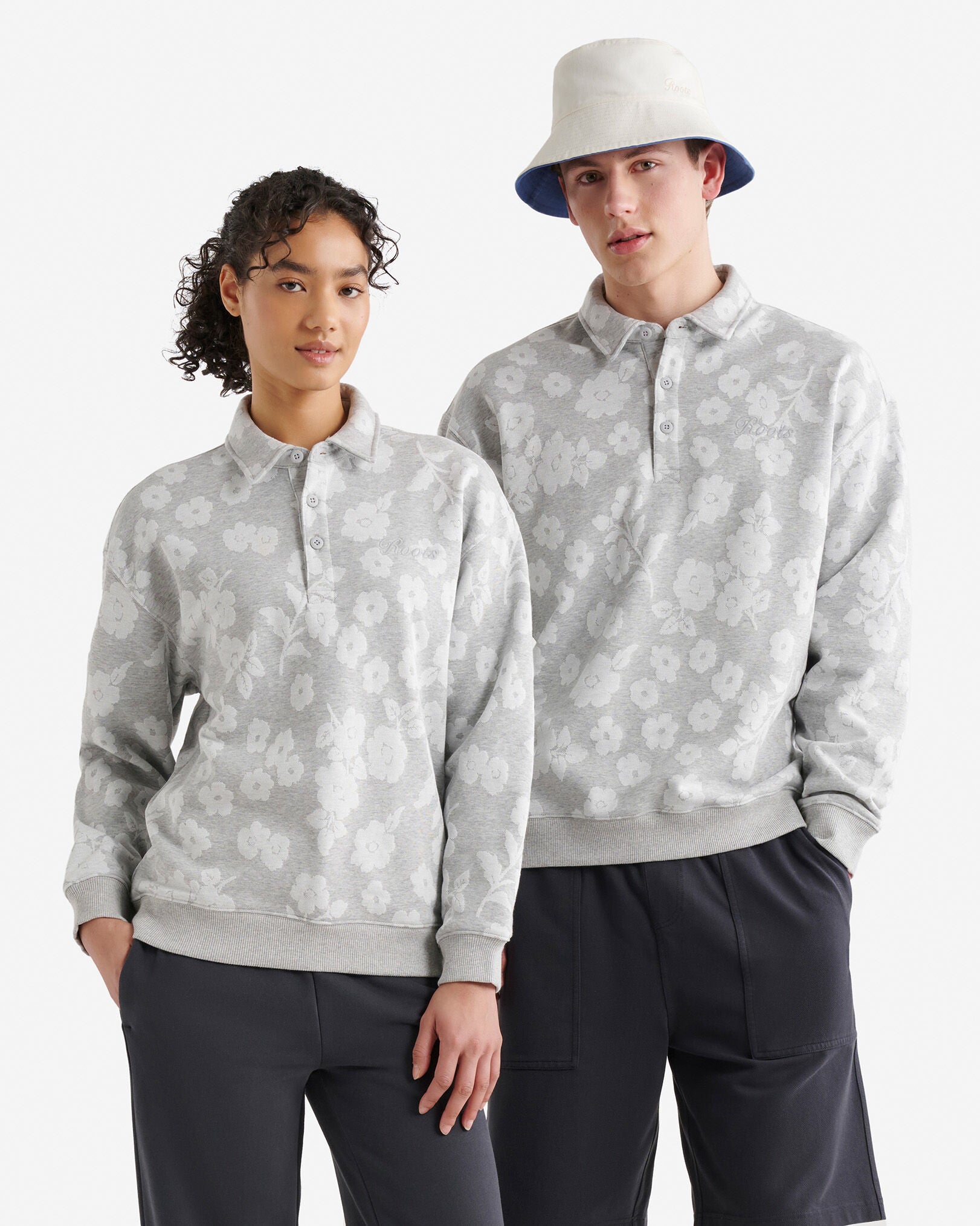 Floral Jacquard Polo