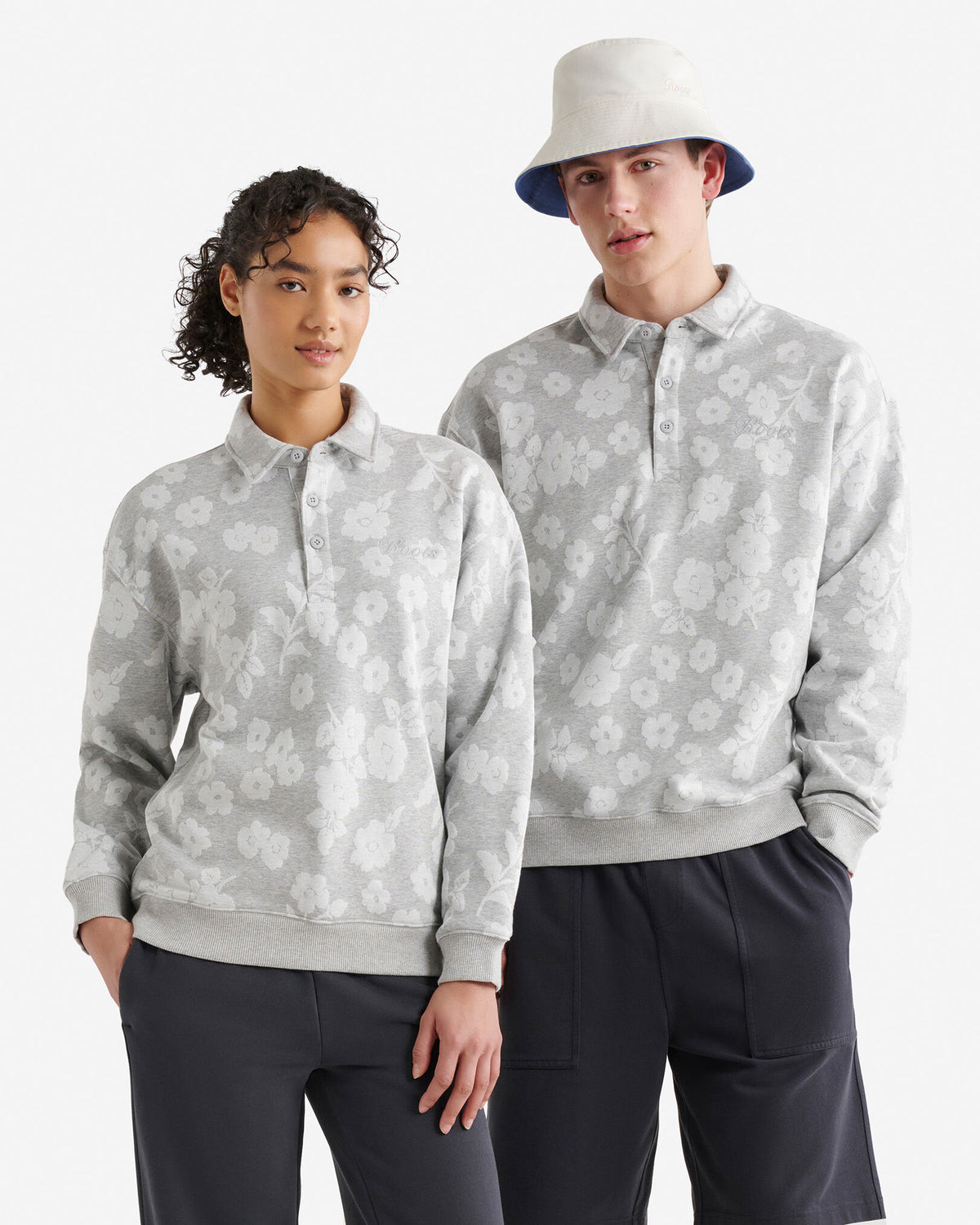 Floral Jacquard Polo