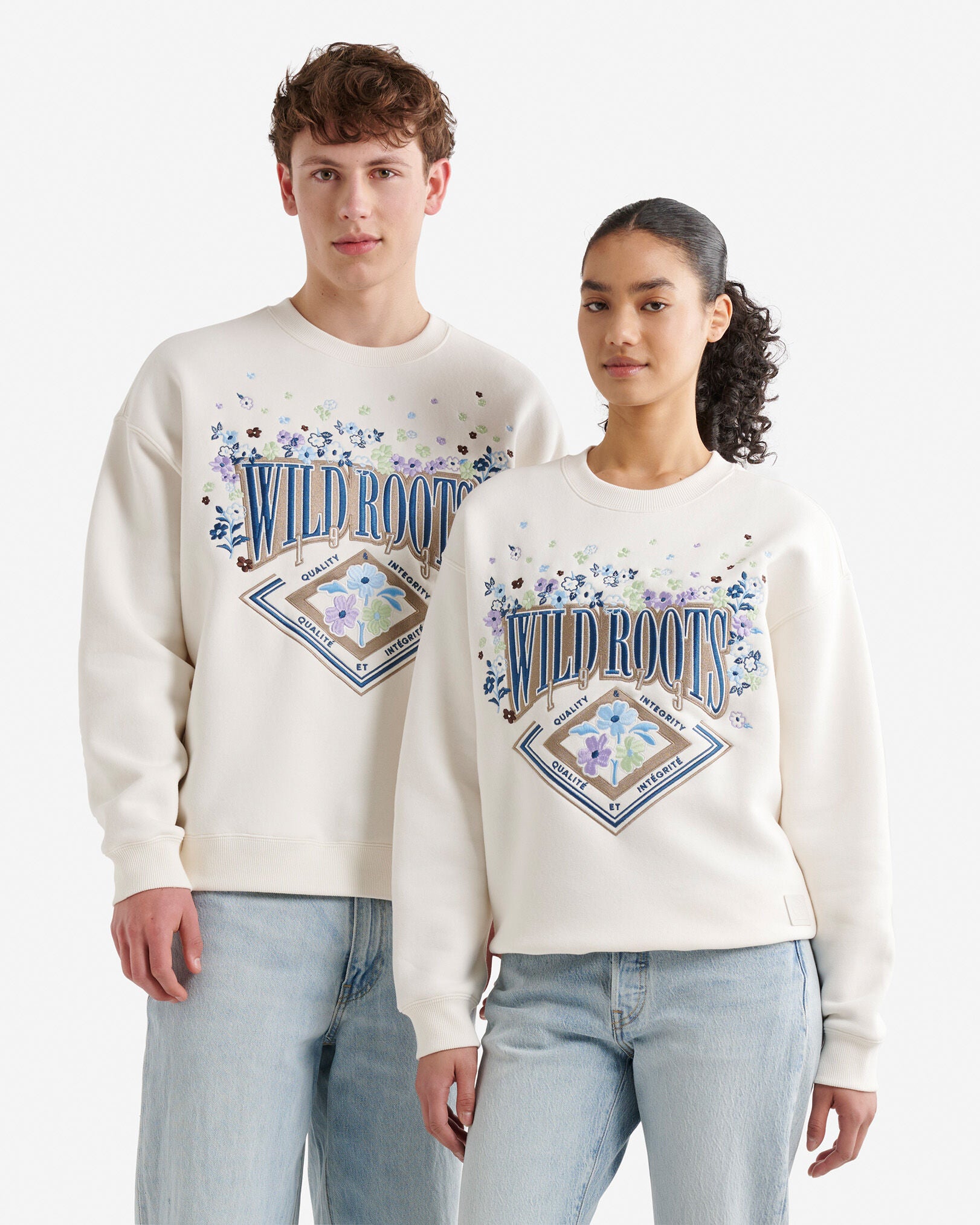 Floral Studio Fleece Crew
