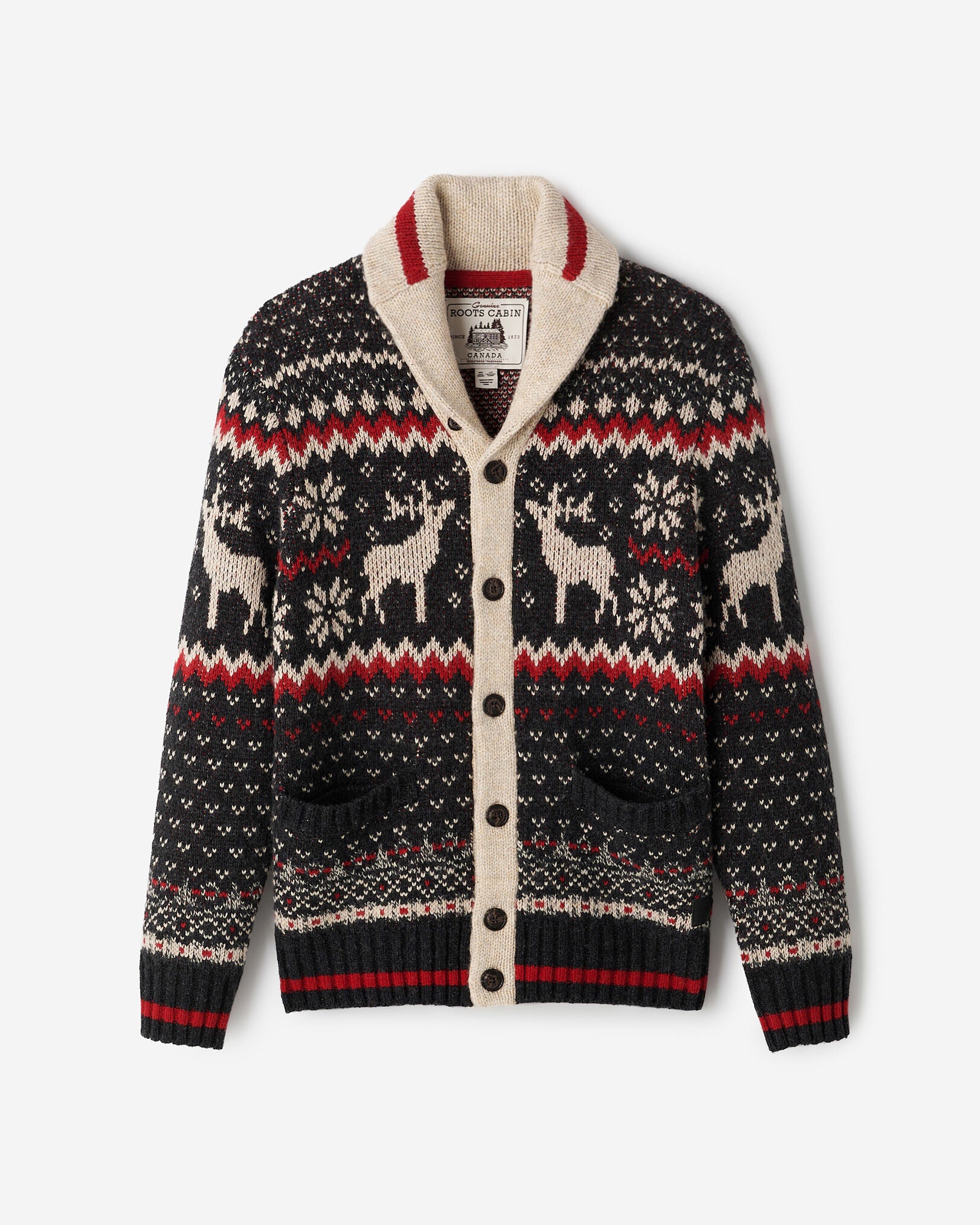 Cabin Shawl Fair Isle Cardigan