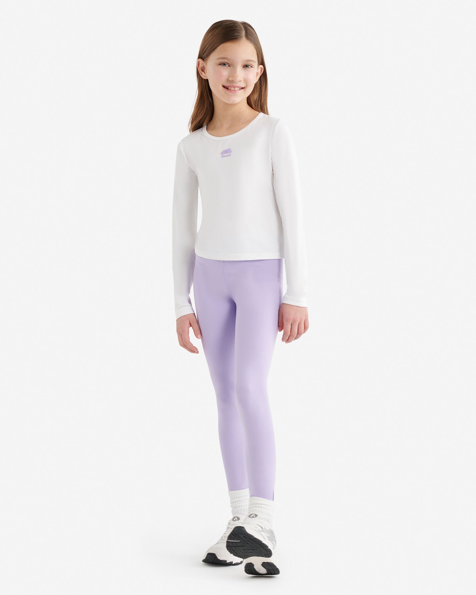 Girls Active Tulip Hem T-Shirt