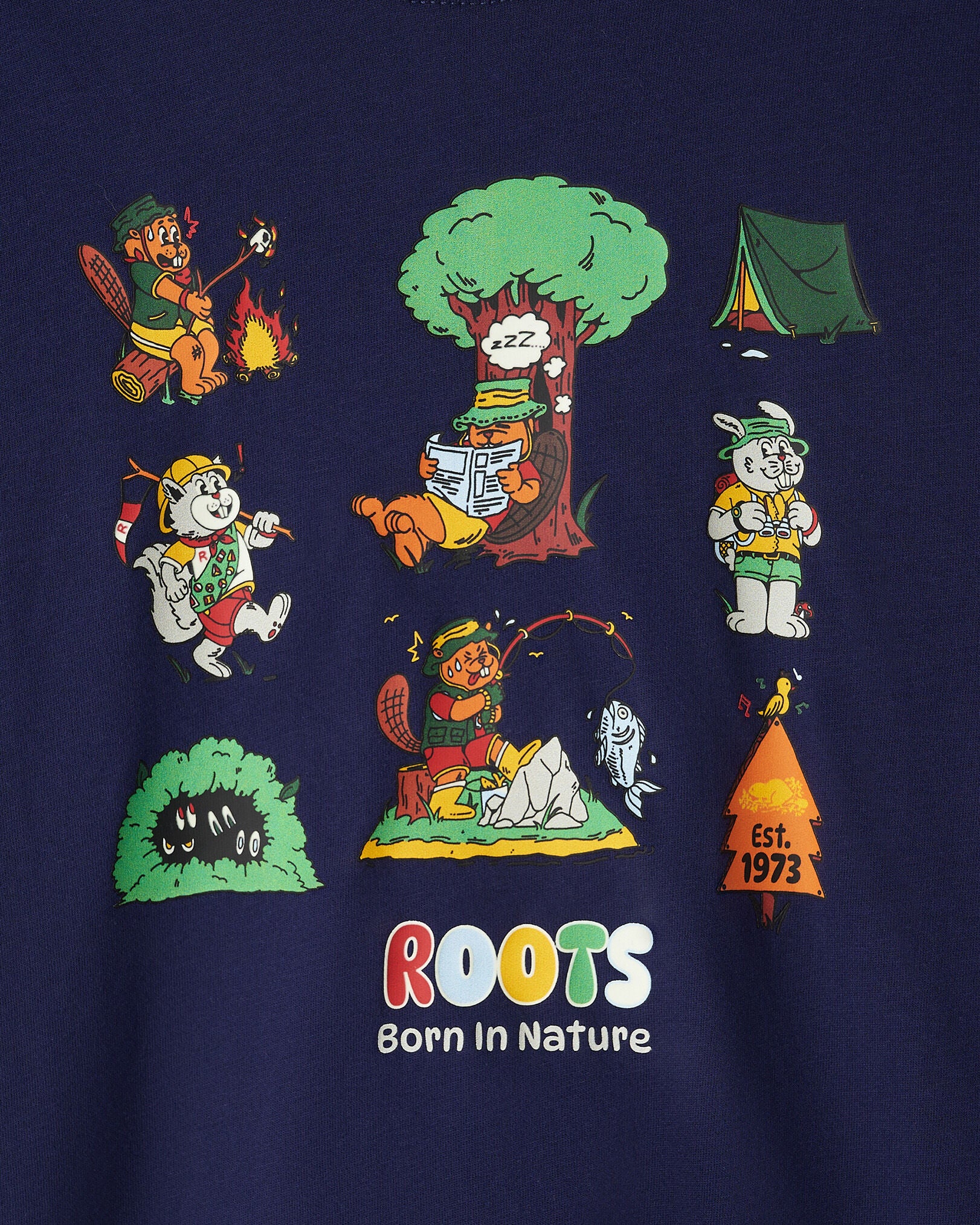 Kids Glow In The Dark Camp T-Shirt